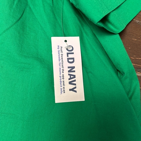 NWT-Old Navy knee length dress size 2X Kelly green - Picture 7 of 11